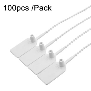 100pcs Plastic Beaded Security Seals for Containers & Fire Equipment - 1