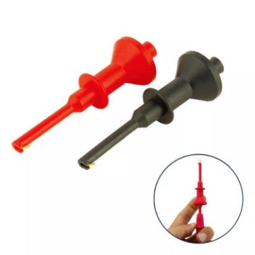 Universal Multimeter Telescopic Test Hook 1 Pair (2mm Straight Plug) - 1