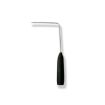 2mm Jack 90 Puncture Extension Needle Multimeter Probe (Black) - 1