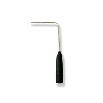 2mm Jack 90 Puncture Extension Needle Multimeter Probe (Black) - 1