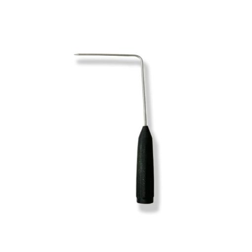 2mm Jack 90 Puncture Extension Needle Multimeter Probe (Black) - 1