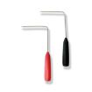 2mm Jack 90 Puncture Extension Needle Multimeter Probe (Black) - 2