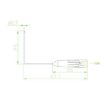 2mm Jack 90 Puncture Extension Needle Multimeter Probe (Black) - 4
