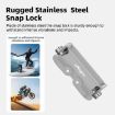aMagisn Mini Quick Release Mount for Sports Cameras, 3-Claw Cover - 7