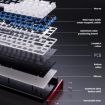 Ajazz ALUX68 MAX RGB Wired DIY Magnetic Shaft Keyboard - Snow Bottel - 5