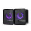 T-WOLF S3 USB/3.5mm Desktop Speakers Dual Diaphragm Subwoofer (Black) - 1