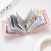 Women's Leather Driver License & Credit Card Holder, 10 Slots, Black - 7