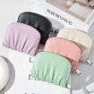 Pink Pleated PU Zipper Short Wallet - Women's Solid Color Coin Purse - 2