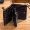 BULL CAPTAIN 050 RFID Anti-theft Wallet with Coin Purse - Yellow Brown - 9