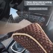 Universal Car Gearshift Cover - Manual Transmission Black Interior Accessory - 5