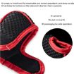 Universal Car Gearshift Cover - Automatic Transmission Black Red - 4