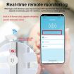 Tuya ZigBee Smart Vibration Tilt Sensor - Real Time Shock Alarm Security - 5