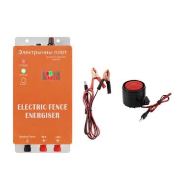 10km 12V Electric Fence US Plug for Livestock & Poultry High Voltage - 1
