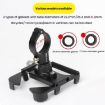 ENLEE E-300 Shockproof Bicycle Phone Holder Mount (Black) - 5