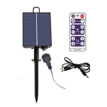 3.7V Boost 24V Solar String Light Control Box with DC Charging Board - 1