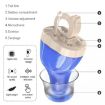 Smart Noise Reduction CIC Hearing Aid - Right Ear Red, Adjustable Sound Amplifier - 5