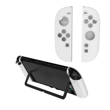 Nintendo Switch 2 Joy-con Silicone Case Cover - White Protective Sleeve - 1