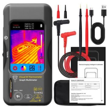 BSIDE SH7 Thermal Imager Multimeter - Handheld Touch Screen Thermometer - 1