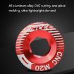 ENLEE M20 Gold Aluminum Bicycle Crank Cover Screws - 5