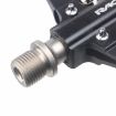 RACEWORK RK213 Dual-purpose Mountain Bike Pedal SPD + Flat (Black) - 5