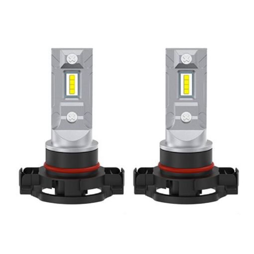 2pcs Mini H16 Direct Plug Car LED Headlight Bulb - White Light - 1
