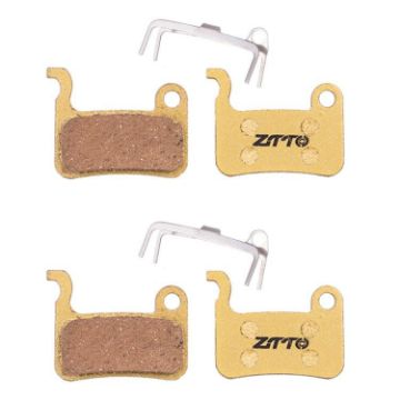 ZTTO MJ-01D Mountain Bike Brake Pads, 2 Pairs, Full Metal Copper Base - 1
