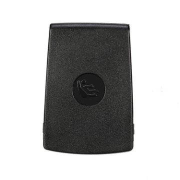 BMW F30 F31 3-Series Rear Child Seat Anchor Cover Black 52207319686 - 1
