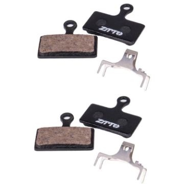 ZTTO MS-01F Semi-Metallic Resin Bike Disc Brake Pads 2 Pairs - 1