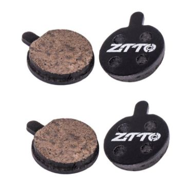 ZTTO MS-11C Semi-Metallic Resin Disc Brake Pads 2 Pairs for Mountain Bike - 1