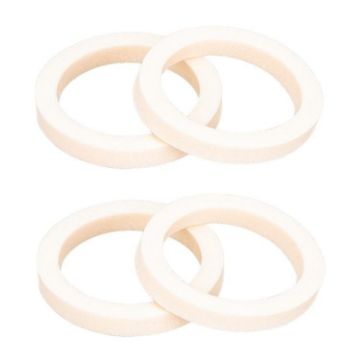 ZTTO 30mm Mountain Bike Fork Oil Dustproof Sponge Ring - 2 Pairs - 1