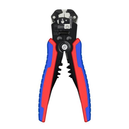 D2 Automatic Crimping & Stripping Pliers - Electrician Wire Tools (Red/Blue) - 1