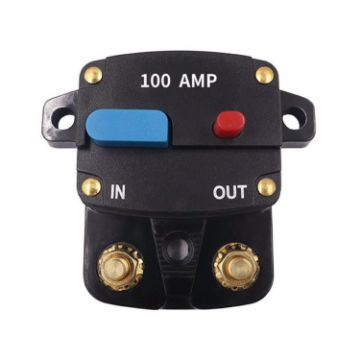 100A Car Audio Fuse Switch - Short Circuit & Overload Protection Breaker - 1