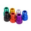 ZTTO 10pcs Presta to Schrader Valve Converter Kit for Bikes - Blue - 2