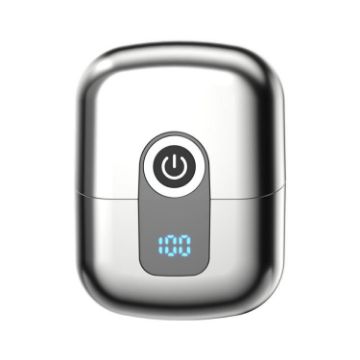 Portable Mini Dual Head Electric Shaver - LCD, Waterproof, USB-C Rechargeable - 1