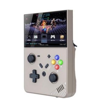 R43 Pro 4K HD Handheld Game Console, 4.3" Screen, Gray 64G Portable Player - 1
