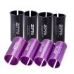 ZTTO Bicycle Seat Post Conversion Sleeve 30.9-31.6mm 2pcs Purple Reducer - 3