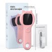 Pink Children Science Experiment Set Microscope Toys - Educational Kit - 3