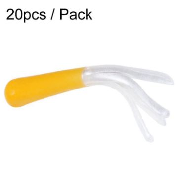 HENGJIA SO192 4.8cm Vegetable-Head Tube Lure 20pcs Pack Style 6# Bait - 1