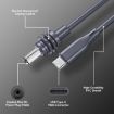 EDUP EP-SK0087 10m Type-C to DC5.5x2.1mm Power Cord Cable - 3