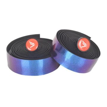 FMFXTRA F168 Road Bike Handlebar Tape - Anti-Slip, Breathable, Aurora Blue - 1