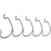 HENGJIA FH013 50pcs Outdoor Fishing Cranked Stripers Hook Set - Black - 5