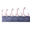HENGJIA FH013 50pcs Outdoor Fishing Cranked Stripers Hook Set - Black - 6