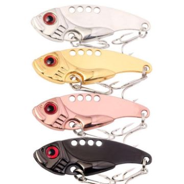 HENGJIA 4CM-7G Metal Lure 4 Colors Freshwater/Saltwater Bait - 1