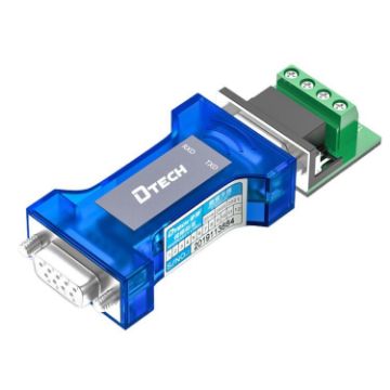 DTECH RS232 to RS485 Converter with Surge Protection - Opto-Isolated - 1