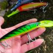 PROBEROS DW627 Large Minnow Lure, Long-Distance Casting Bionic Bait, H Style - 9