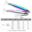PROBEROS LF144 30g Zinc Alloy Lure for Long-Distance Casting (Silver) - 6