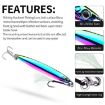 PROBEROS LF144 80g Zinc Alloy Lure for Long-Distance Casting Mackerel Bait - 7