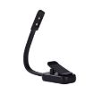 Portable Black Book Clip Lamp - Eye Protector Night Light, Battery Model - 1