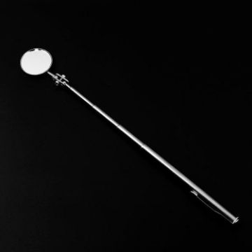 Universal Rotating Telescopic Viewfinder, Stainless Steel, Round 30mm - 1