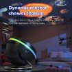 USB Space Ball Galaxy Projector Lamp - Starry Sky Atmosphere Light (White) - 7